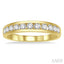 11 Stone Channel Set Diamond Wedding Band
