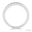 11 Stone Channel Set Diamond Wedding Band