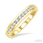 11 Stone Channel Set Diamond Wedding Band