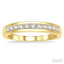 11 Stone Channel Set Diamond Wedding Band