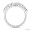 Round Shape 5 Stone Diamond Wedding Band