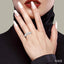Round Shape 5 Stone Diamond Wedding Band