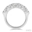 Round Shape 5 Stone Diamond Wedding Band