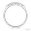 Round Shape 5 Stone Diamond Wedding Band