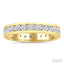 Channel Set Eternity Diamond Wedding Band
