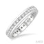Channel Set Eternity Diamond Wedding Band