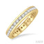 Channel Set Eternity Diamond Wedding Band