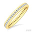 Channel Set Eternity Diamond Wedding Band