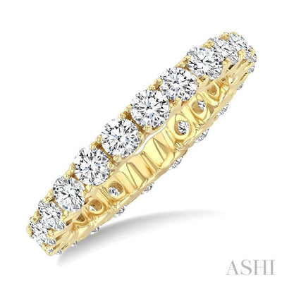 Round Shape Eternity Diamond Wedding Band