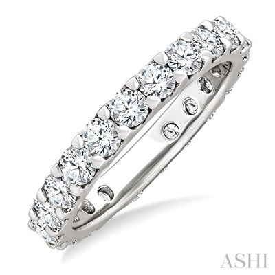 Round Shape Eternity Diamond Wedding Band