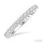 Round Shape Eternity Diamond Wedding Band