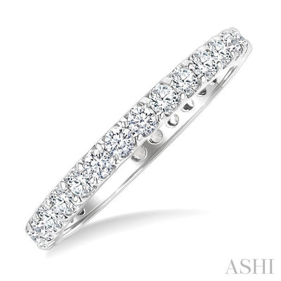 Round Shape Eternity Diamond Wedding Band