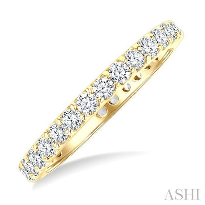 Round Shape Eternity Diamond Wedding Band