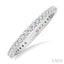Round Shape Eternity Diamond Wedding Band
