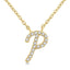 Script Initial Necklace