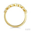 Stackable Leaf Diamond Fashion Band