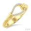 Bold Knot Diamond Fashion Ring