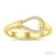 Bold Knot Diamond Fashion Ring