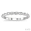 Stackable Diamond Wedding Band