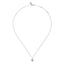 Sterling Silver Diamond Star Pendant