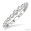 Stackable Graduated Diamond Fashion Ring