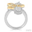 Flower Halo Lovebright Diamond Fashion Ring