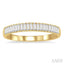Stackable Baguette Diamond Fashion Band