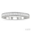 Stackable Baguette Diamond Fashion Band