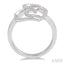 Double Heart Shape Diamond Fashion Ring