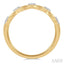 Stackable Oval Shape Link Diamond Fashion Band