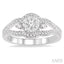 Round Shape Lovebright Diamond Ring