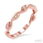 Stackable Diamond Wedding Band