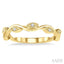 Stackable Diamond Wedding Band