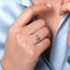 Oval Diamond East-West Solitaire Engagement Ring