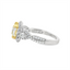 Radiant-cut Diamond Halo Engagement Ring