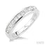 Channel Set Diamond Wedding Band