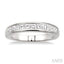 Channel Set Diamond Wedding Band
