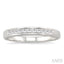 Channel Set Diamond Wedding Band