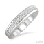 Channel Set Diamond Wedding Band