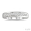 Channel Set Diamond Wedding Band