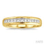 Channel Set Diamond Wedding Band