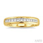 Channel Set Diamond Wedding Band