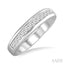 Channel Set Diamond Wedding Band