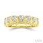 Pear Shape 7 Stone Diamond Fashion Band