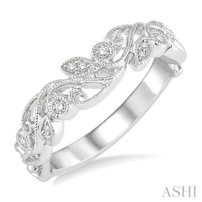 Leaf Diamond Fashion Ring