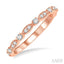 Stackable Diamond Wedding Band