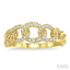 Curb & Cuban Diamond Fashion Band