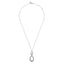 Bujukan Sterling Silver & Gold Teardrop Pendant