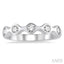 Round Shape Stackable Diamond Wedding Band