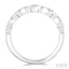 Round Shape Stackable Diamond Wedding Band